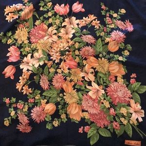 Brooks Brothers Hand Rolled Silk Scarf